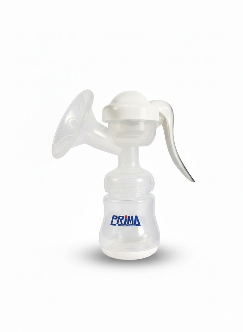 بريما أفضل حل للأم المشغولة والطفل الجعان شفاط يدوي بقبضة مريحة وسحب قوي يناسب الاستخدام اليومي وسهل التنظيف - Image 1